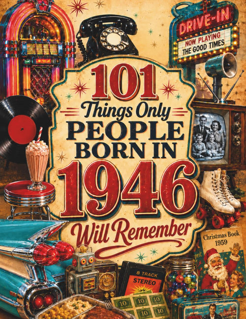 101 Things Only People Born in 1946 Will Remember: the Ultimate Nostalgia Book for Baby Boomers, a Memory Recall Journey through the 50S, 60S, and 70S ... (Remember When: Year You Were Born Series)