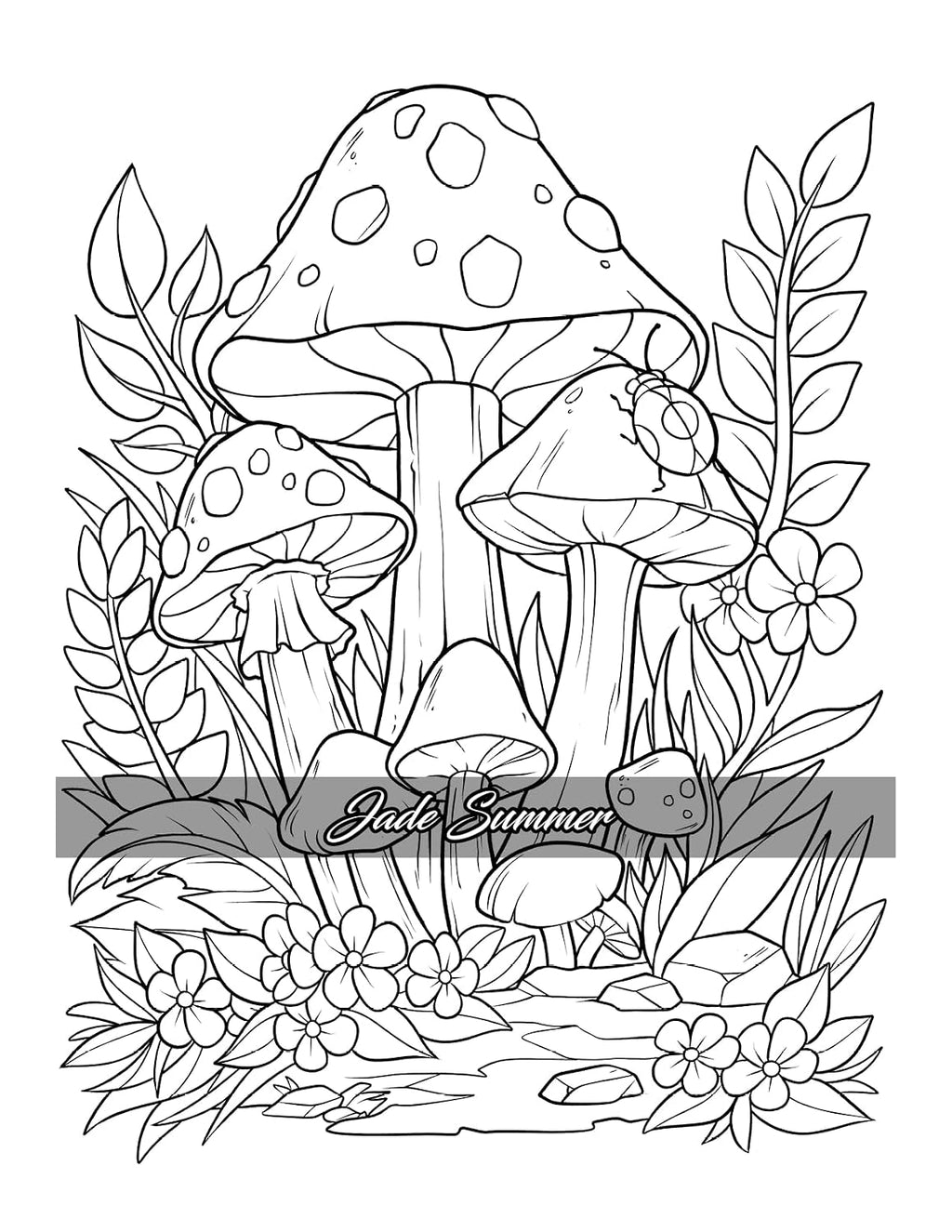 Stress Relief: Adult Coloring Book with Animals, Flowers, Fantasy, and More for Mindfulness and Relaxation