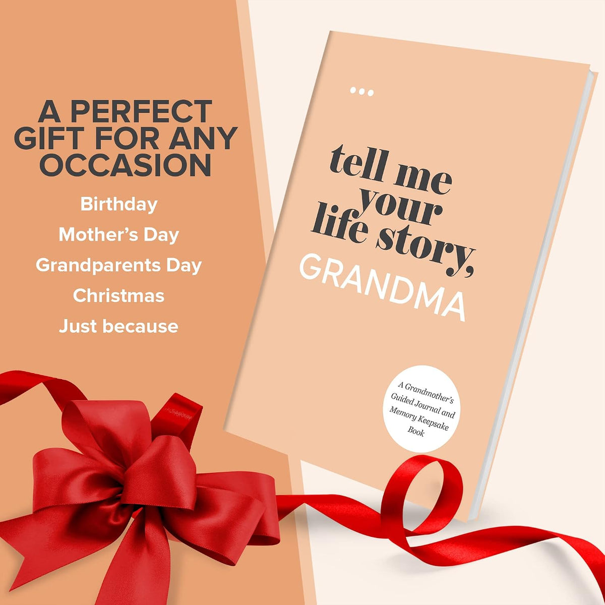 Tell Me Your Life Story, Grandma: a Grandmother’S Guided Journal and Memory Keepsake Book (Tell Me Your Life Story® Series Books)