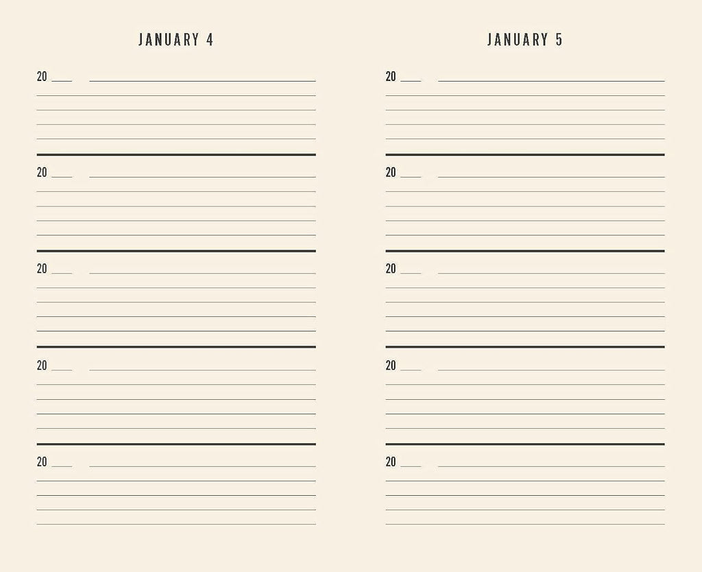 Canvas One Line a Day: a Five-Year Memory Book (Yearly Memory Journal and Diary, Natural Canvas Cover)