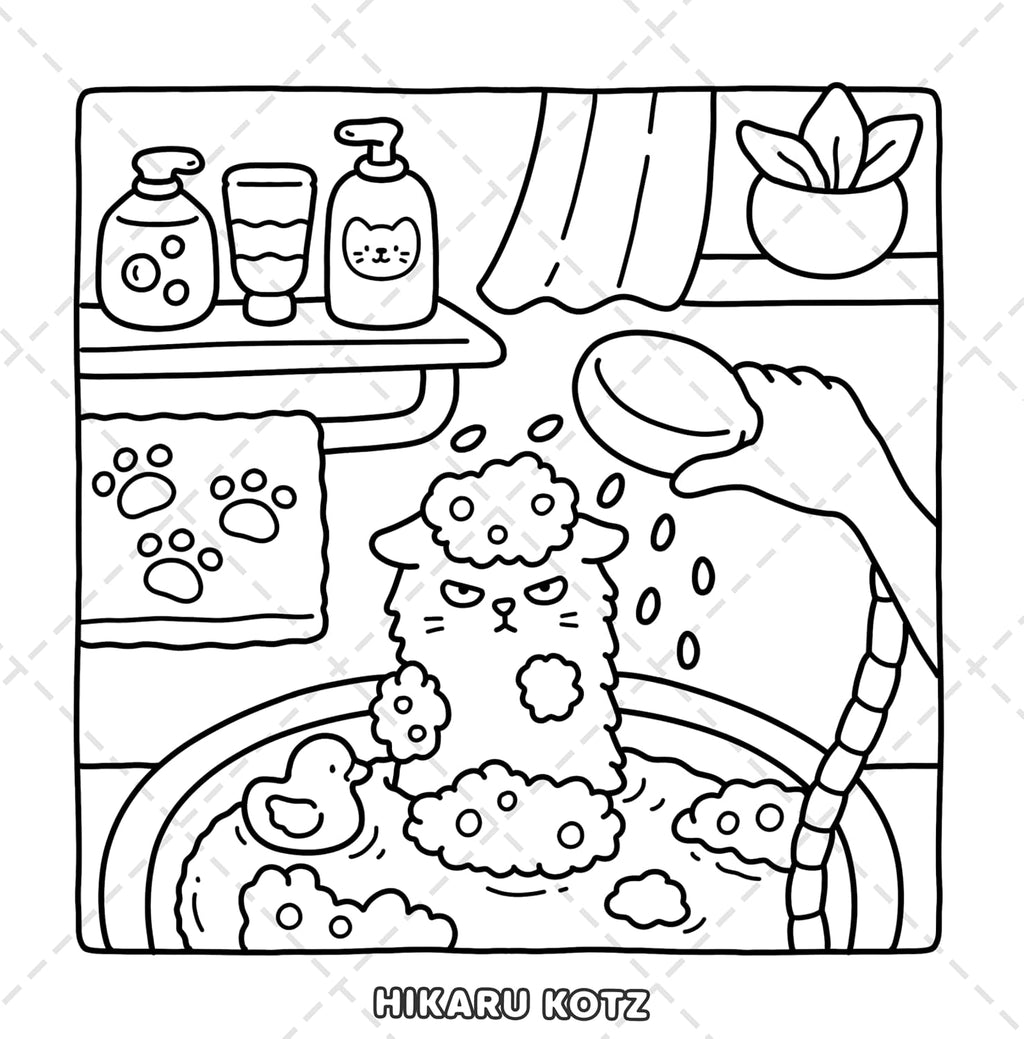 Naughty Cats: Cattitude Coloring Book for Adults and Teens (Cat & Dog Coloring Book)