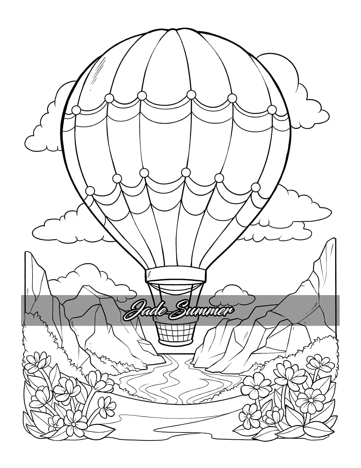 Stress Relief: Adult Coloring Book with Animals, Flowers, Fantasy, and More for Mindfulness and Relaxation