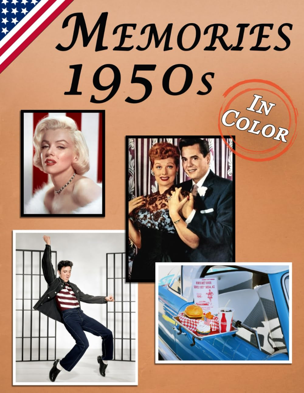 Memories: Memory Lane 1950S for Seniors with Dementia (USA Edition) [In Color, Large Print Picture Book] (Reminiscence Books)