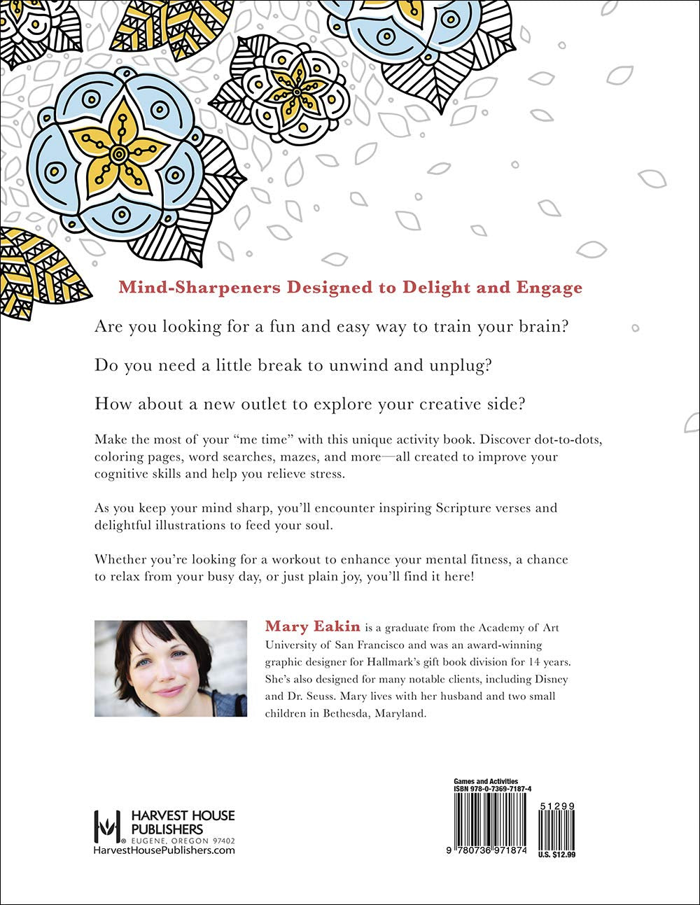 Mind Delights: Good-For-Your-Soul Puzzles and Activities for Adults (Brain Activities and Adult Coloring)