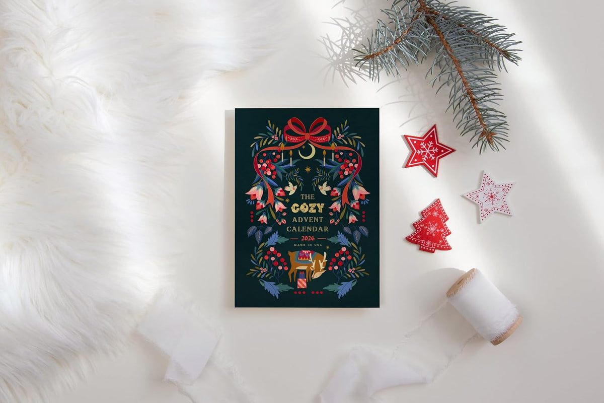 The Cozy Advent Calendar for Adults: Give the Gift of Puzzles, Coloring, Brain Teaser Games, Self-Care, and More. a 24-Day Christmas Activity Book (2026 Christmas Countdown Collection)