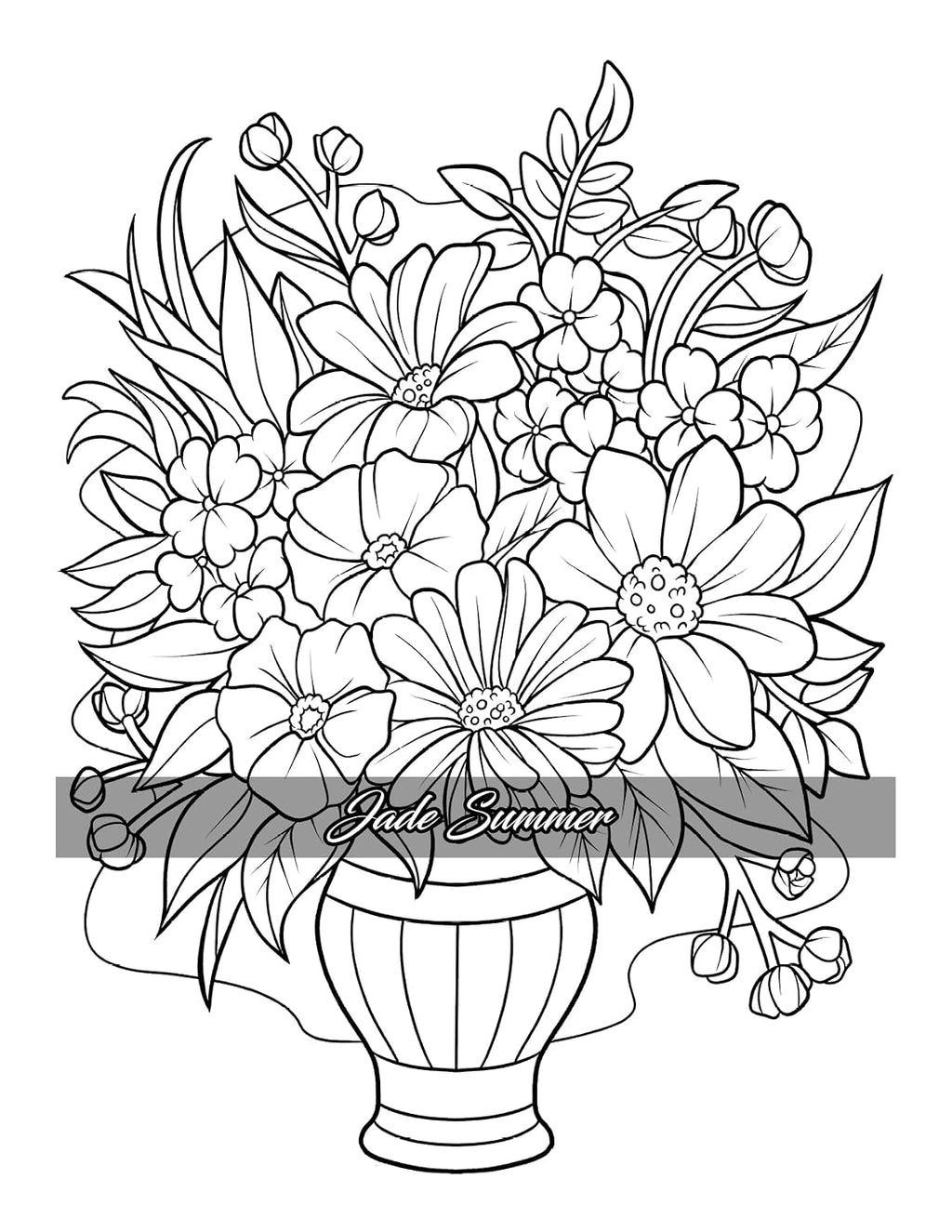 Stress Relief: Adult Coloring Book with Animals, Flowers, Fantasy, and More for Mindfulness and Relaxation