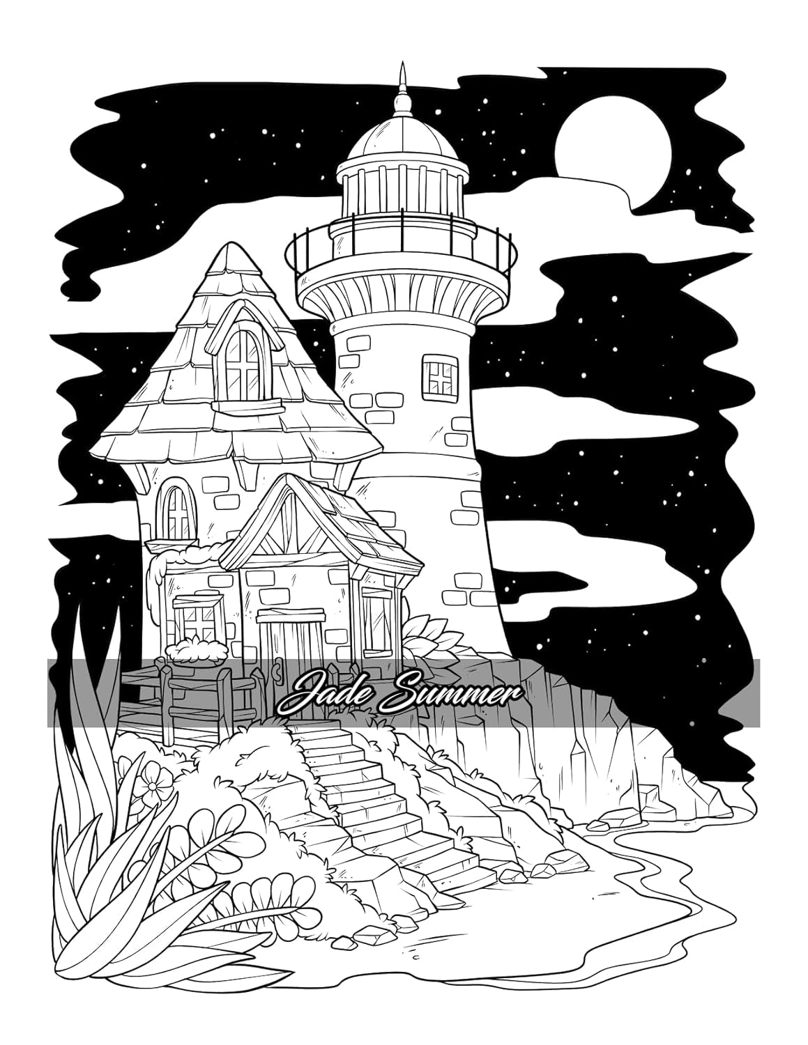 Stress Relief: Adult Coloring Book with Animals, Flowers, Fantasy, and More for Mindfulness and Relaxation