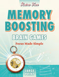 Retro Fun Memory Boosting Brain Games for Seniors & Adults: Large Print Puzzle & Activity Book to Strengthen Recall & Focus at Any Age with a Variety of Word & Visual Games