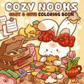 Cozy Nooks: a Soothing Coloring Book for Adults and Teens Featuring Warm Nooks for Relaxation and Stress Relief