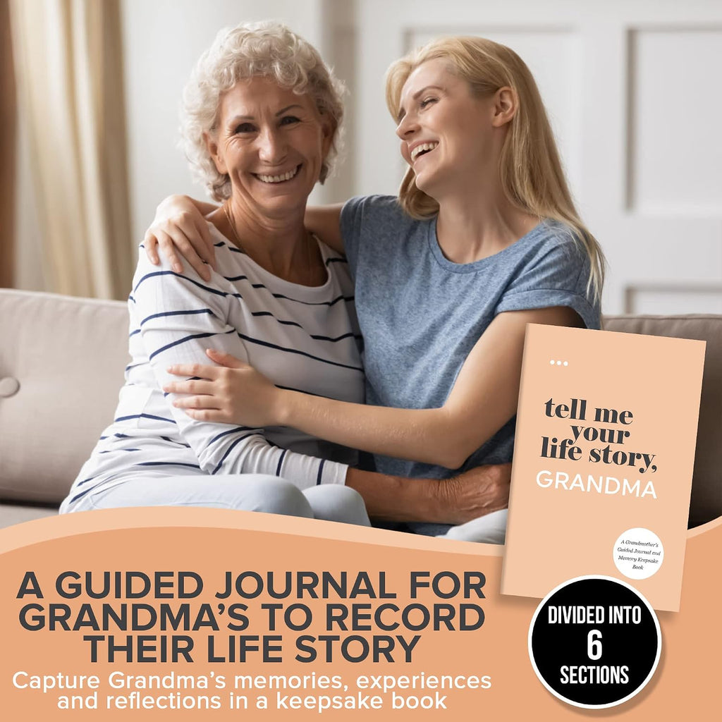 Tell Me Your Life Story, Grandma: a Grandmother’S Guided Journal and Memory Keepsake Book (Tell Me Your Life Story® Series Books)