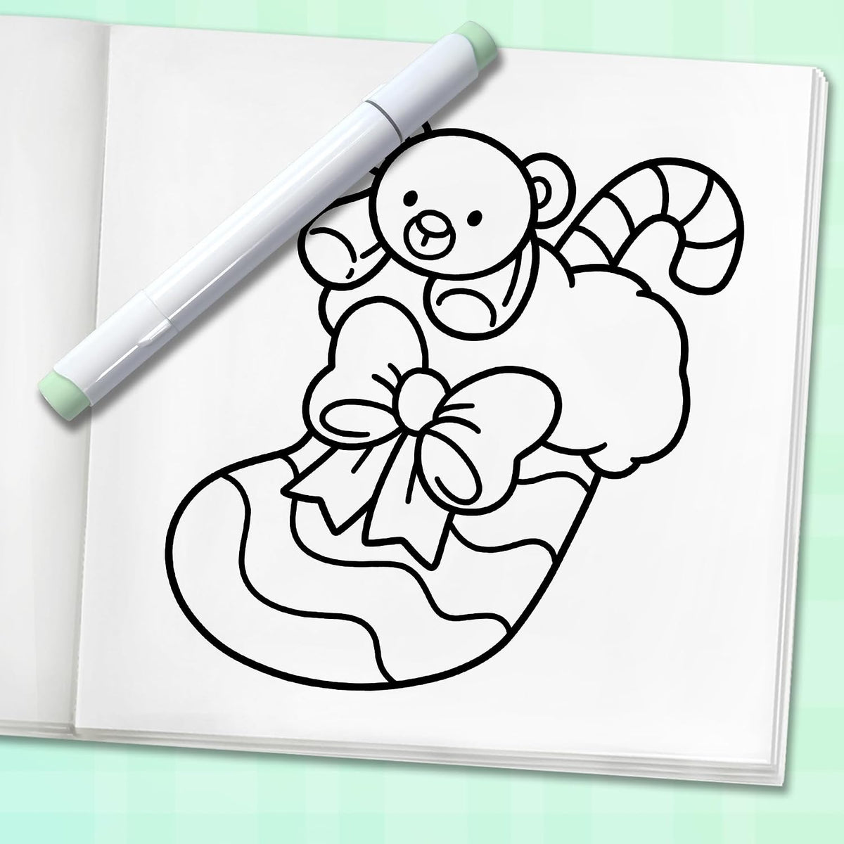 Christmas: Bold and Easy Coloring Book for Adults, Teens, and Seniors with Simple and Relaxing Holiday Designs