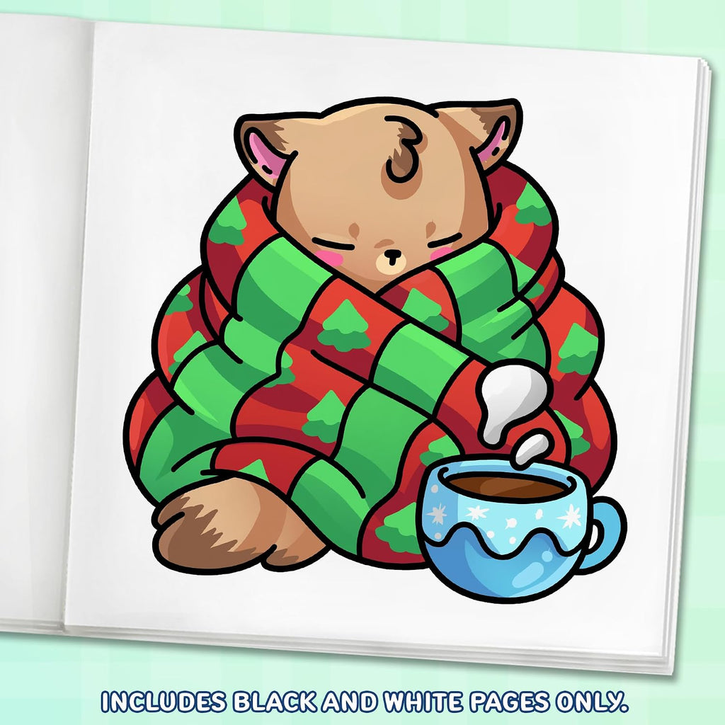Christmas: Bold and Easy Coloring Book for Adults, Teens, and Seniors with Simple and Relaxing Holiday Designs