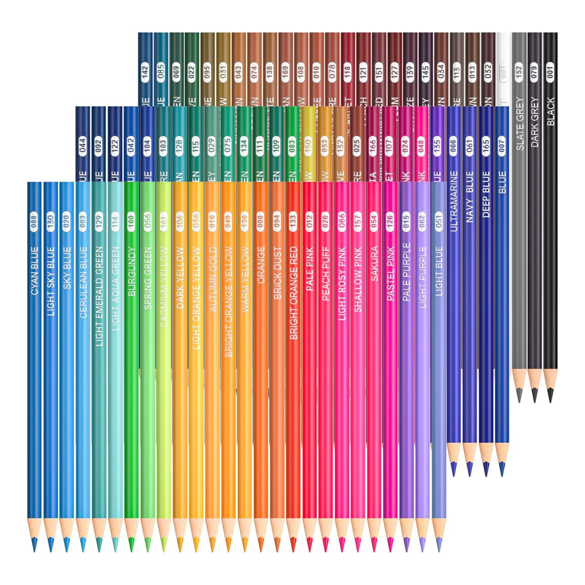 Christmas Adult Coloring Book + FREE 48 Colored Pencils HueNest