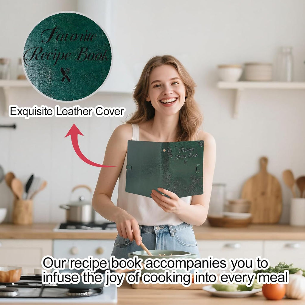 Blank Recipe Book to Write in Your Own Recipes
