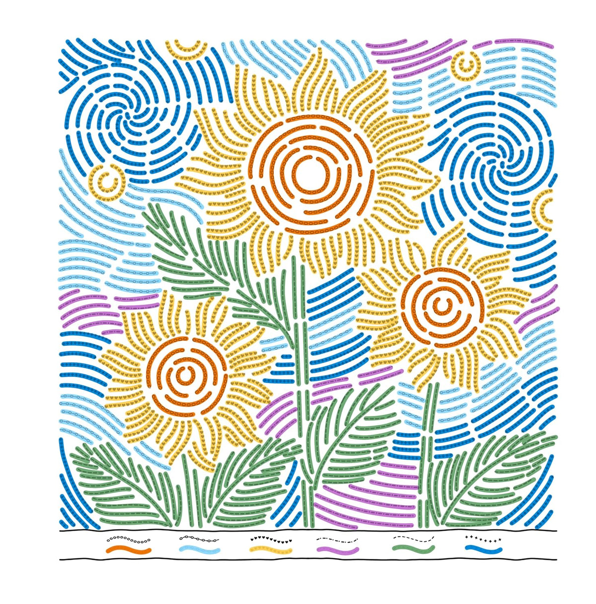 Mindfulness: Line Tracing for Relaxation