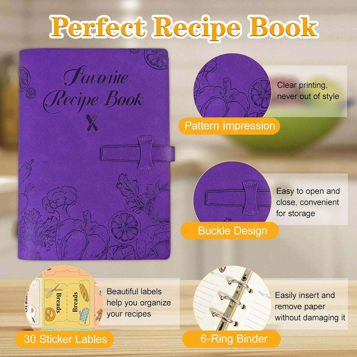 Blank Recipe Book to Write in Your Own Recipes