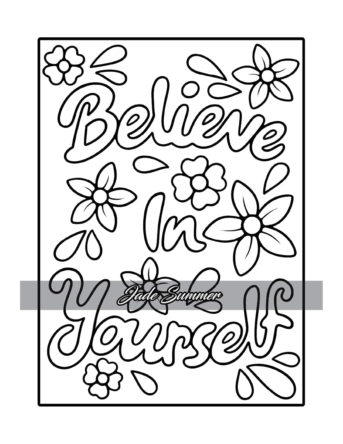 Simple Coloring Book: Easy, Bold, and Large Print Designs for Adults, Teens, Seniors, and Beginners (Easy Coloring Books)