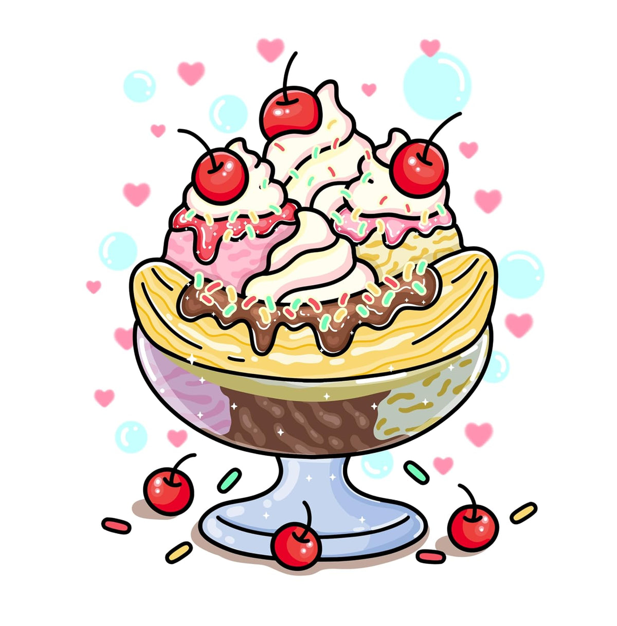 Comfort Food: Bold and Easy Coloring Book for Adults and Teens
