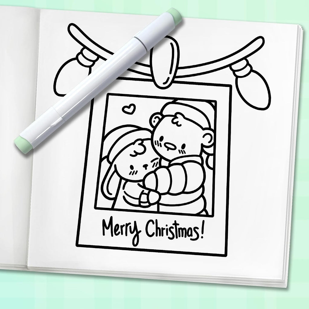 Christmas: Bold and Easy Coloring Book for Adults, Teens, and Seniors with Simple and Relaxing Holiday Designs