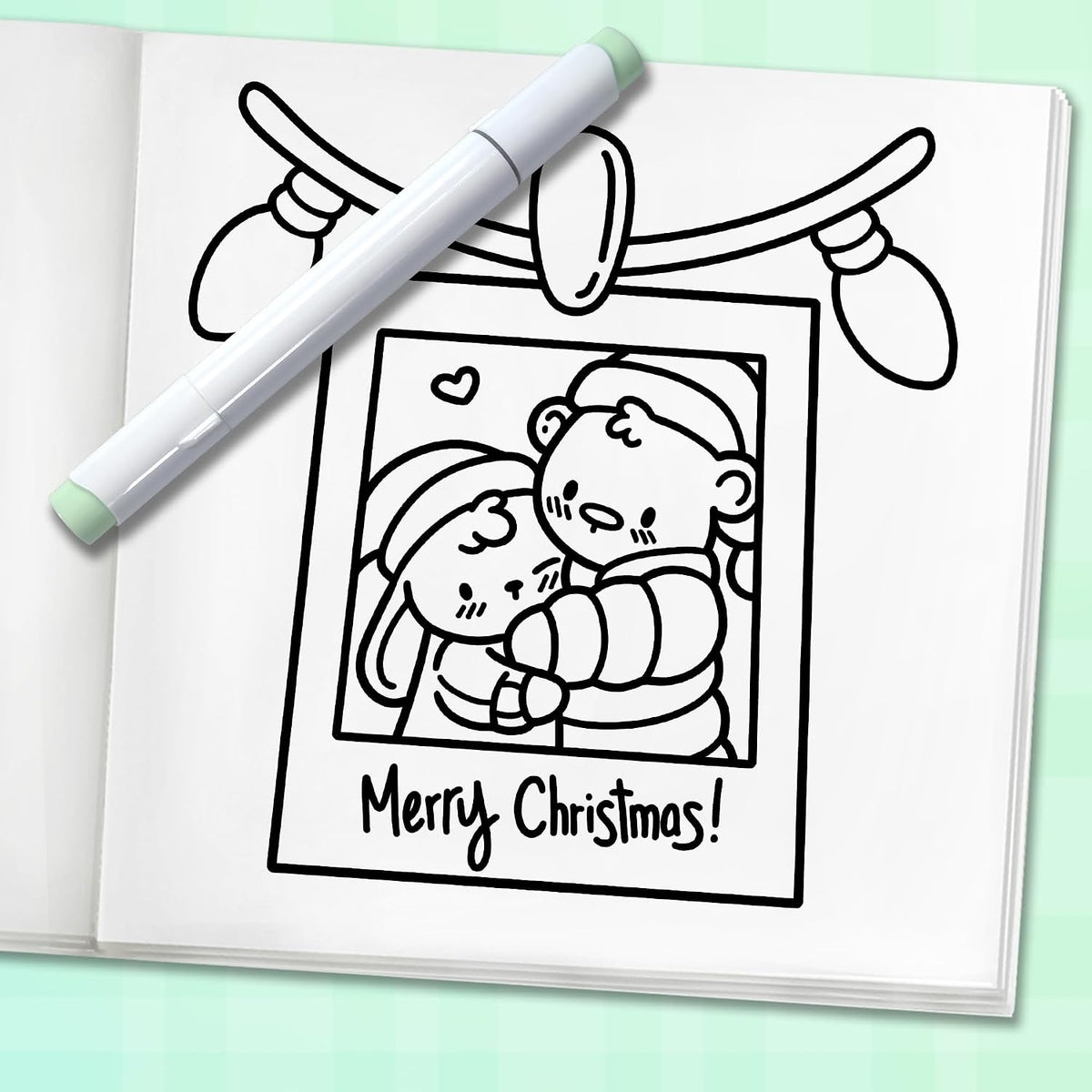Christmas: Bold and Easy Coloring Book for Adults, Teens, and Seniors with Simple and Relaxing Holiday Designs