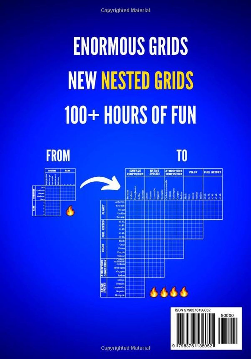 The Ultimate Logic Grid Puzzle Book for Adults: 100 Fun and Challenging Puzzles (Logic Puzzles - the Ultimate Collection)