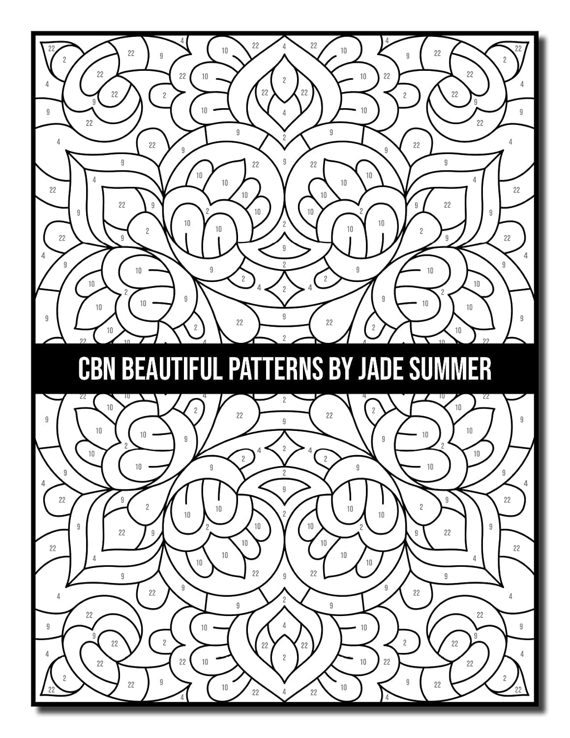 Color by Number Beautiful Patterns: an Adult Coloring Book with Fun, Easy, and Relaxing Coloring Pages (Color by Number Coloring Books)