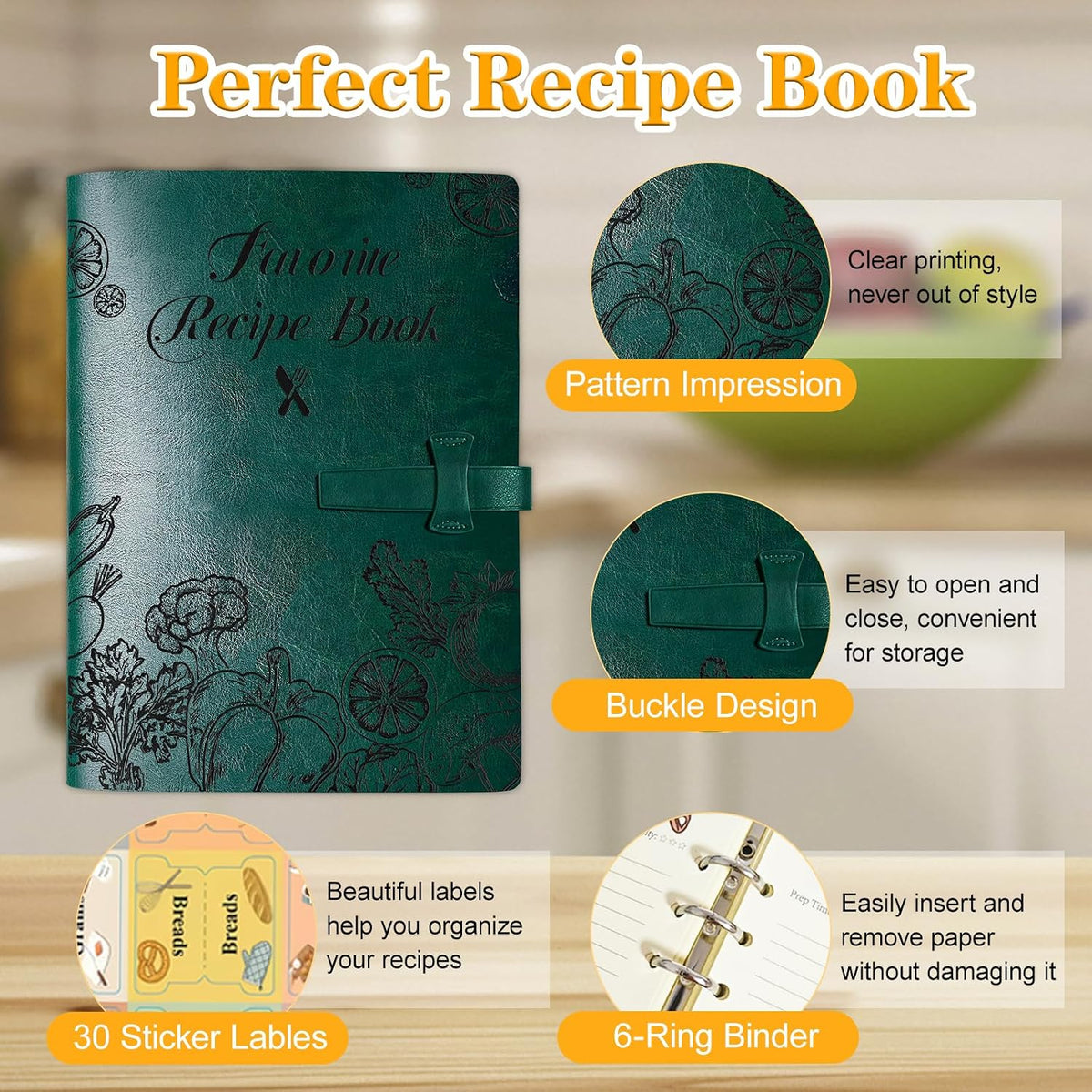 Blank Recipe Book to Write in Your Own Recipes