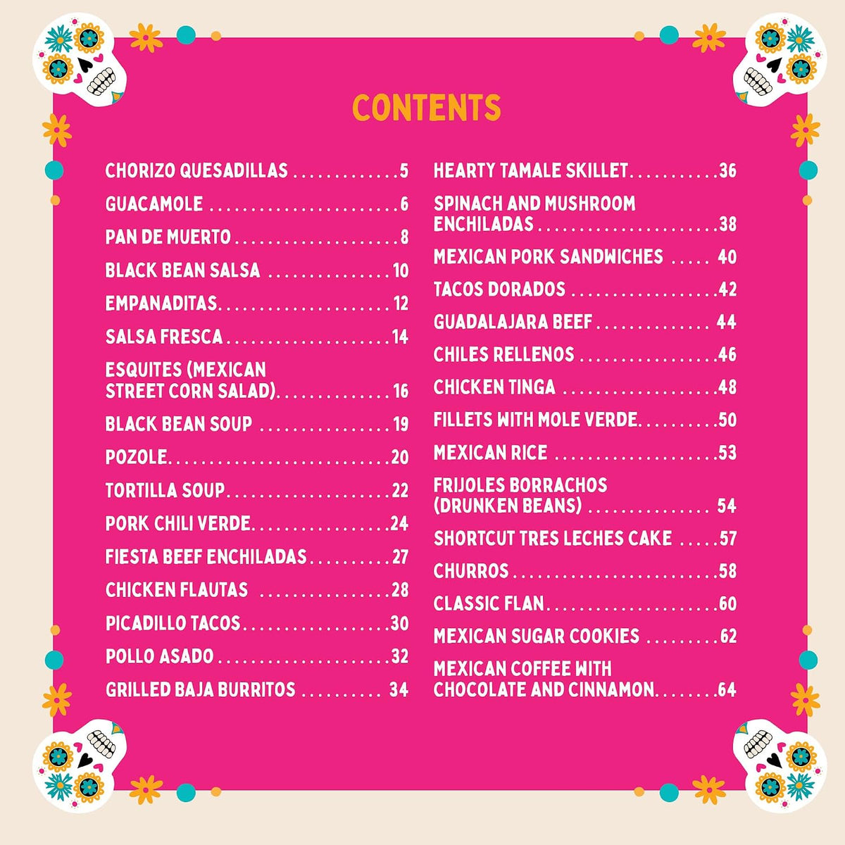 Dia De Los Muertos Recipes - Day of the Dead Cookbook: Traditional Mexican Recipes | Chicken Tinga, Tamales, Pan De Muerto & More