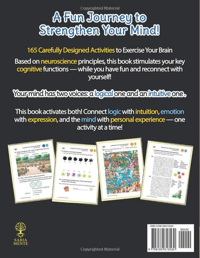 Cognitive Activities for Seniors: a Full Color Activity Book for Seniors with Large Print Brain Games and Memory Exercises to Keep the Mind Sharp (Ageless Mind)
