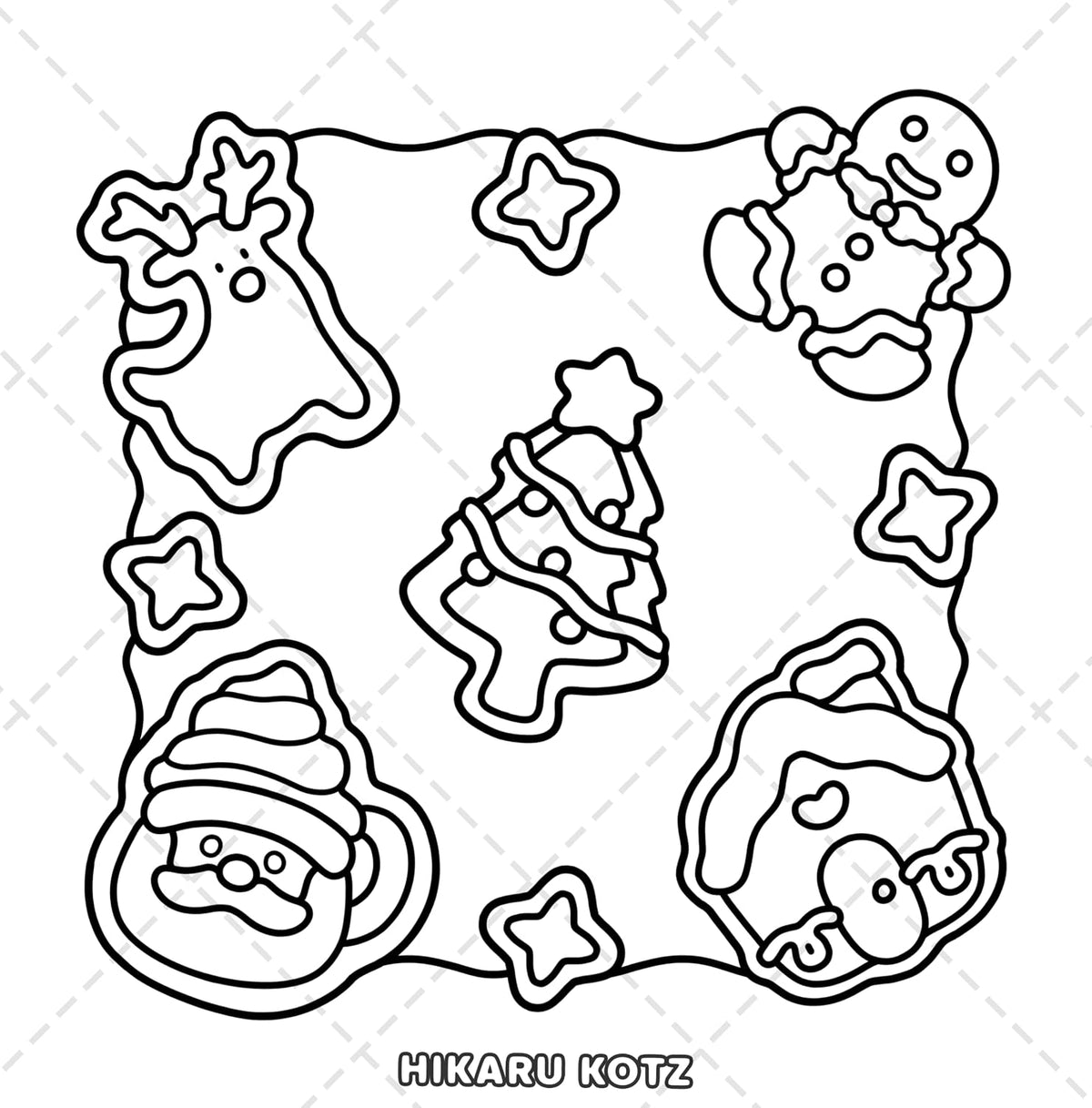 Comfort Food: Bold and Easy Coloring Book for Adults and Teens