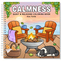 Calmness: Quiet and Relaxing Coloring Book for Adults & Teens
