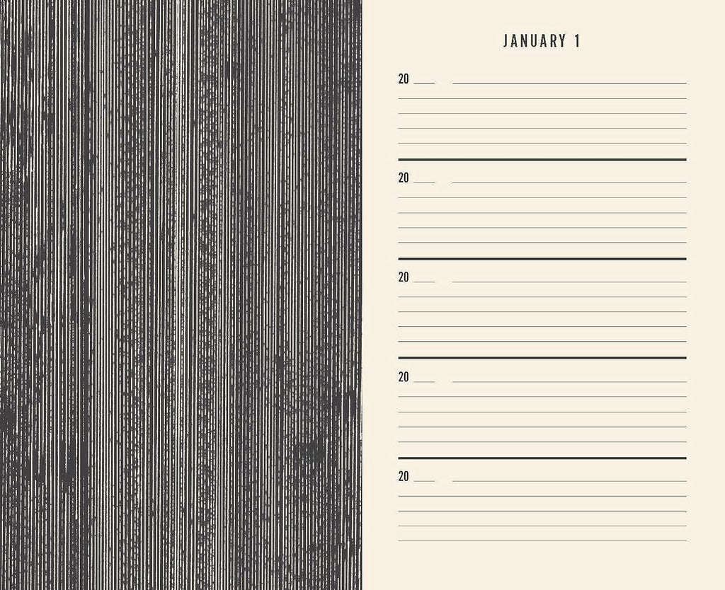 Canvas One Line a Day: a Five-Year Memory Book (Yearly Memory Journal and Diary, Natural Canvas Cover)