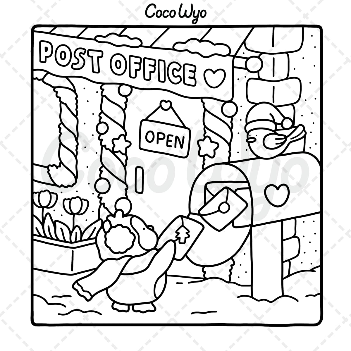 Comfy Days: Coloring Book for Adults and Teens Featuring Super Cute Animal Characters in Cozy Hygge Moments for Relaxation (Cozy Spaces Coloring)