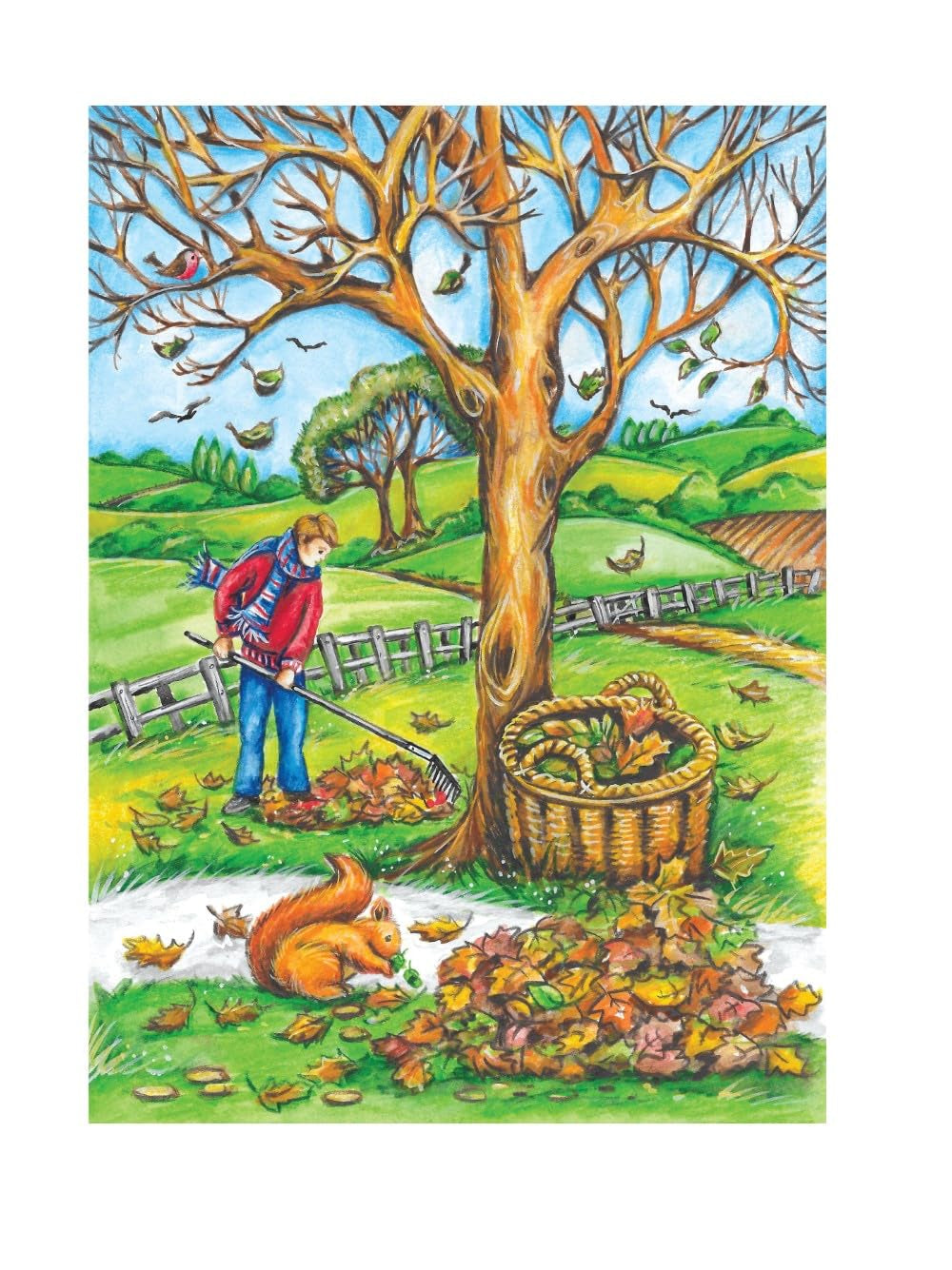 Creative Haven Autumn Scenes Coloring Book for Teens and Adults: Pumpkins, Leaves and Other Fall, Halloween, & Thanksgiving Images (Adult Coloring Books: Seasons)