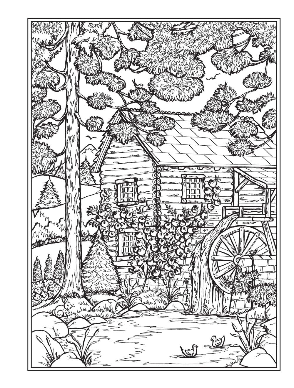 Creative Haven Wish You Were Here! Coloring Book (Adult Coloring Books: World & Travel)