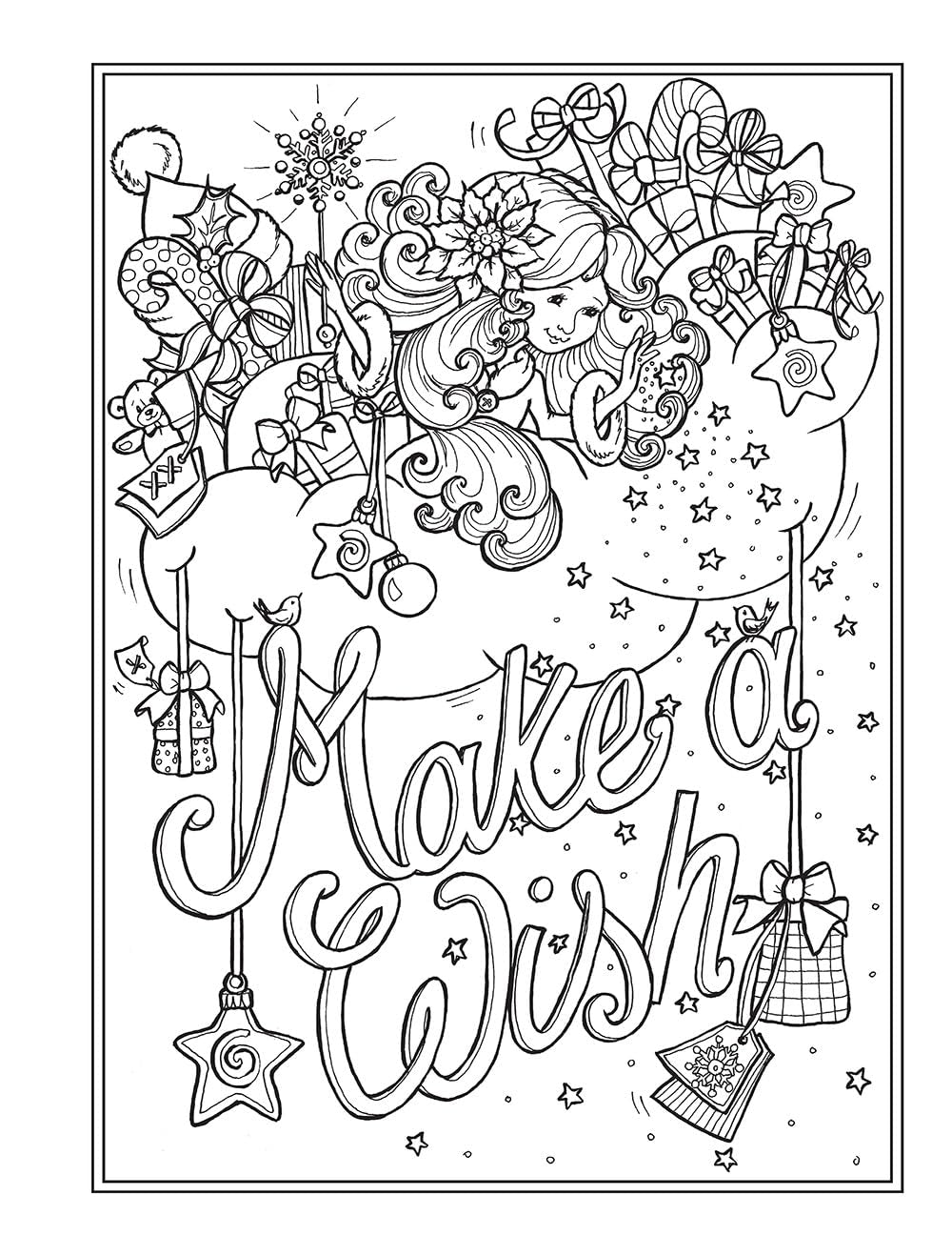 Creative Haven Enchanted Christmas Coloring Book (Adult Coloring Books: Christmas)
