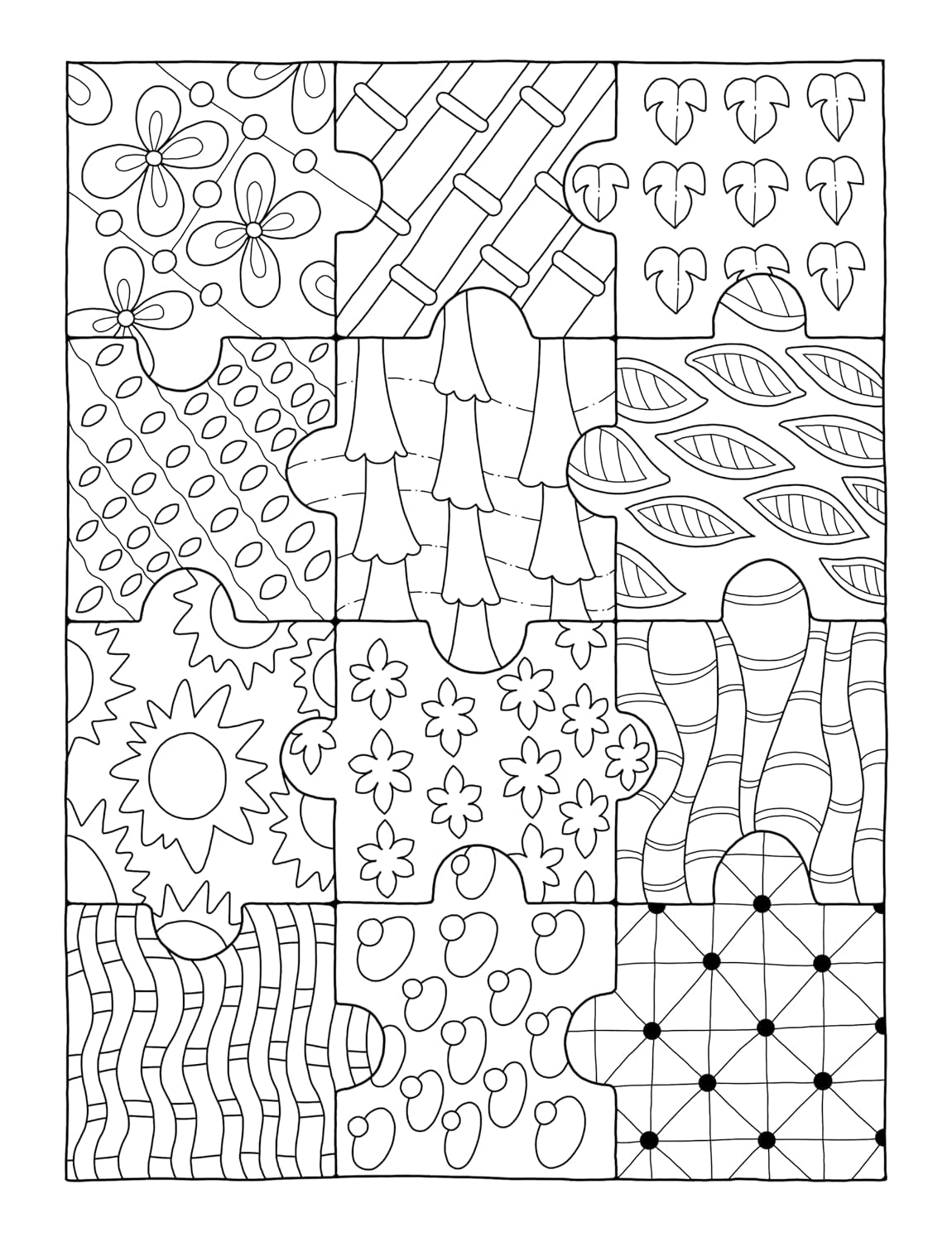 Mindfulness Patterns: Coloring Book with Creative Pattern Designs for Stress Relief and Relaxation