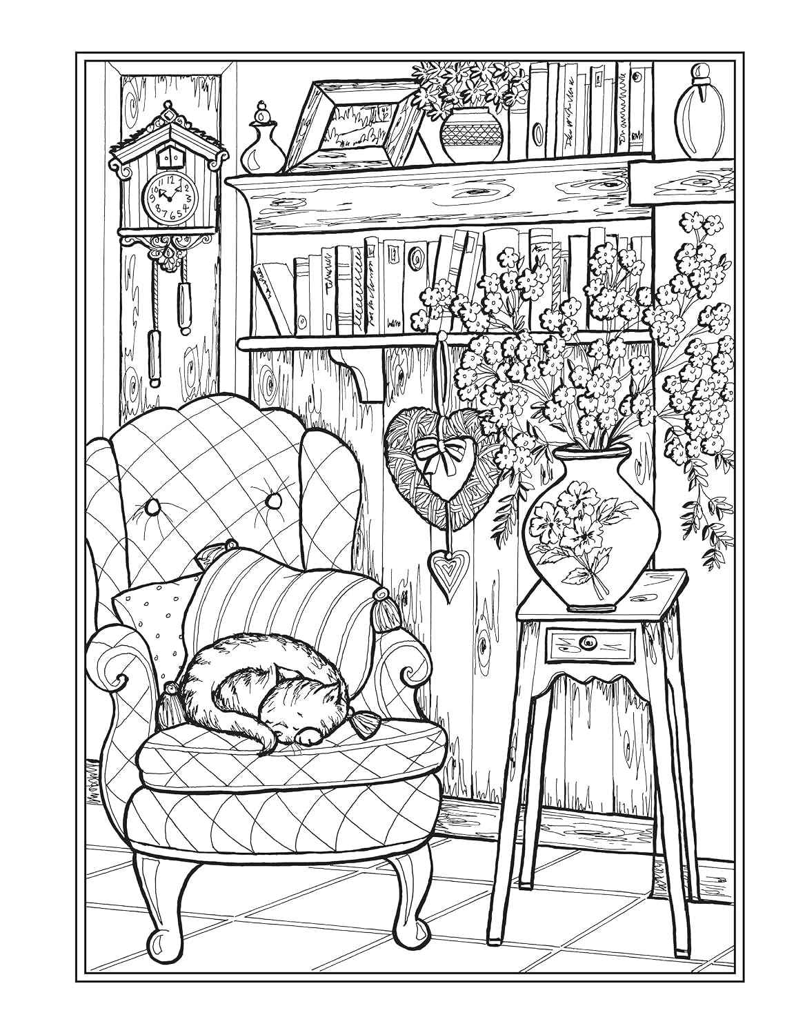 Creative Haven Home Sweet Home Coloring Book (Adult Coloring Books: Calm)