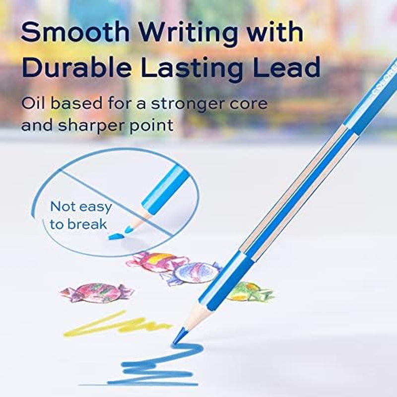 36 Pack Colored Pencils for Adult Coloring Books