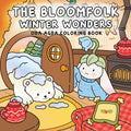 The Bloomfolk Winter Wonders: Cozy Christmas and Hygge Winter Coloring Book for Adults and Teens Featuring Cute Characters and Festive Scenes