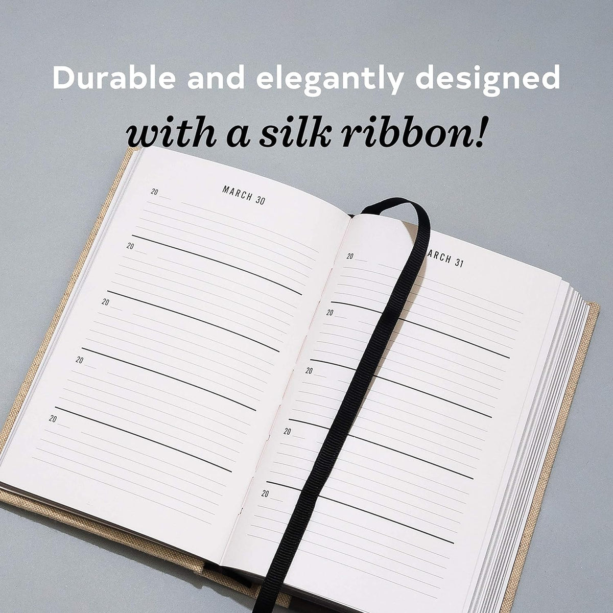 Canvas One Line a Day: a Five-Year Memory Book (Yearly Memory Journal and Diary, Natural Canvas Cover)