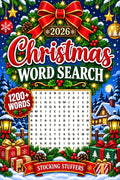Christmas Word Search for Adults 1200+ Words - Stocking Stuffers: Relaxing Large Print Word Find Puzzles for Seniors, Holiday Activity Book with Solutions