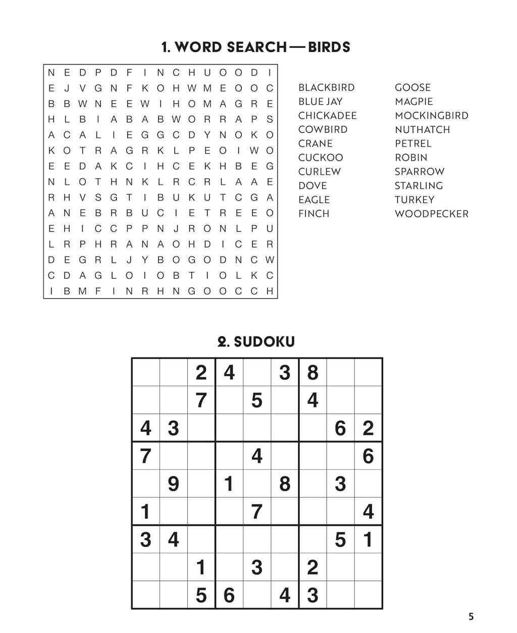 Easy Breezy Adult Activity Book: Includes Easy Puzzles, Word Searches, Coloring Pages, Spot the Difference, Sudoku, Brain Games, and Much More