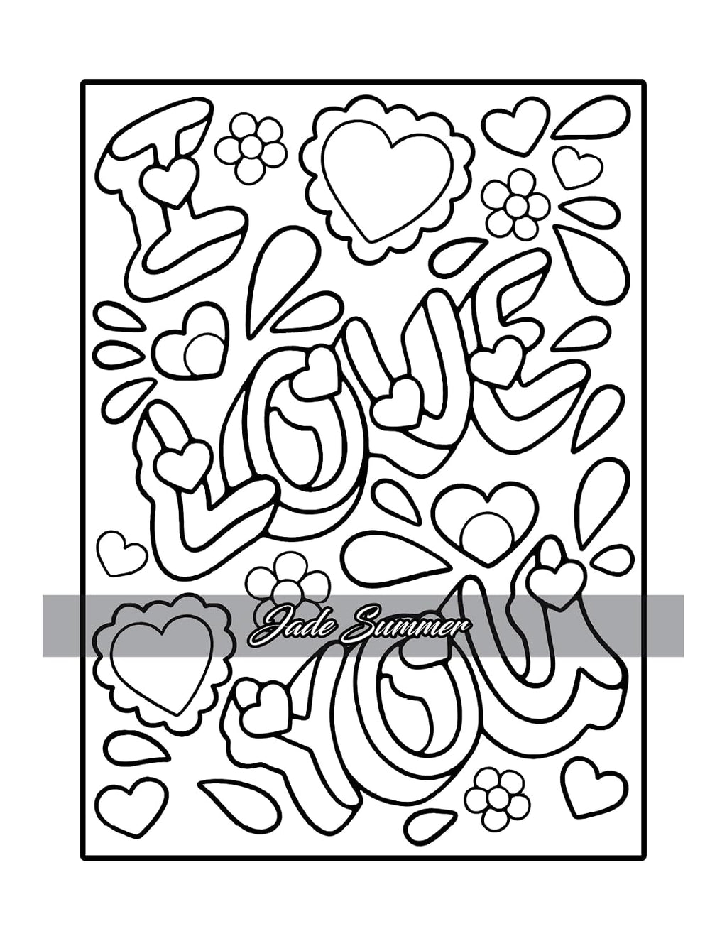 Simple Coloring Book: Easy, Bold, and Large Print Designs for Adults, Teens, Seniors, and Beginners (Easy Coloring Books)