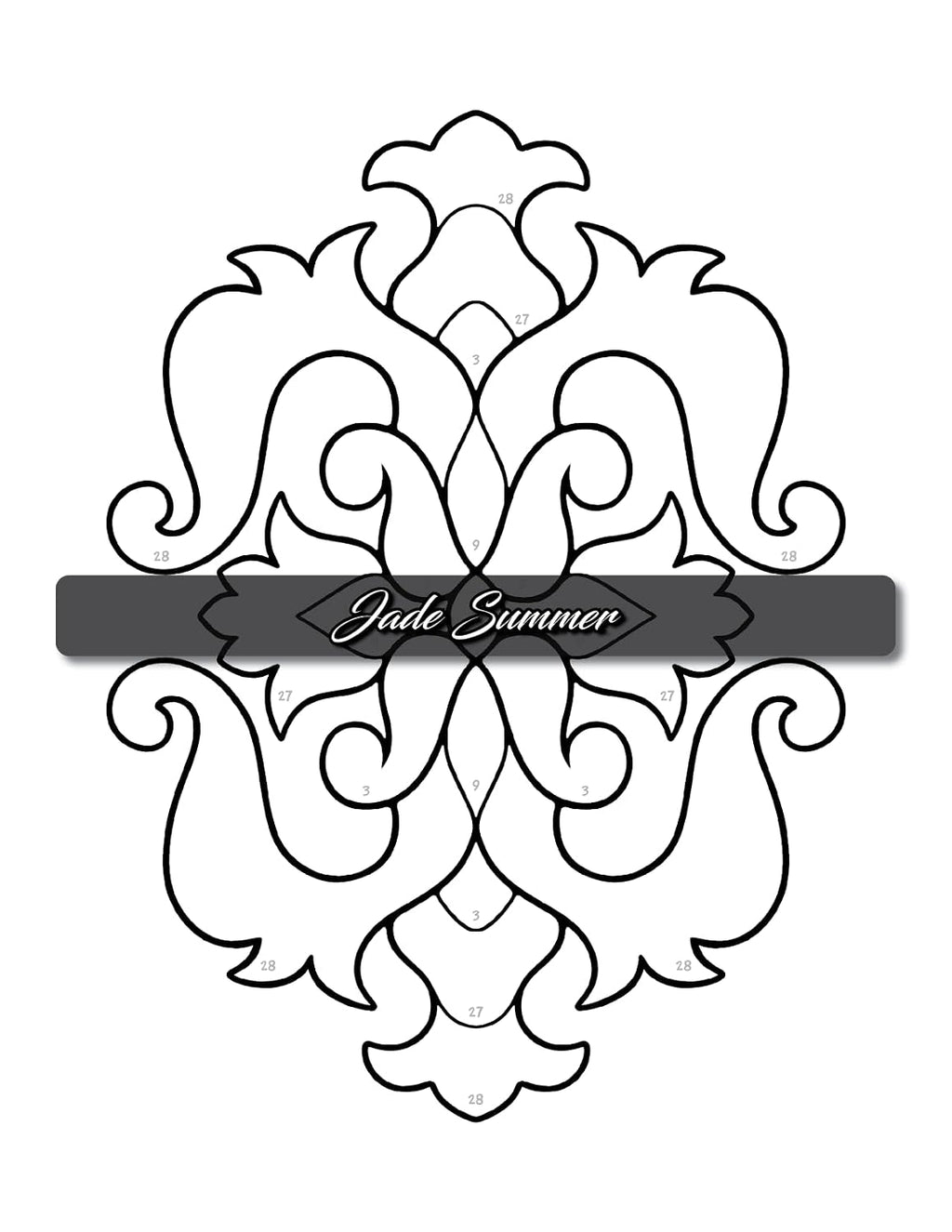 Simple Color by Number: a Coloring Book with Easy, Bold, and Large Print Designs for Adults, Teens, Seniors, and Beginners