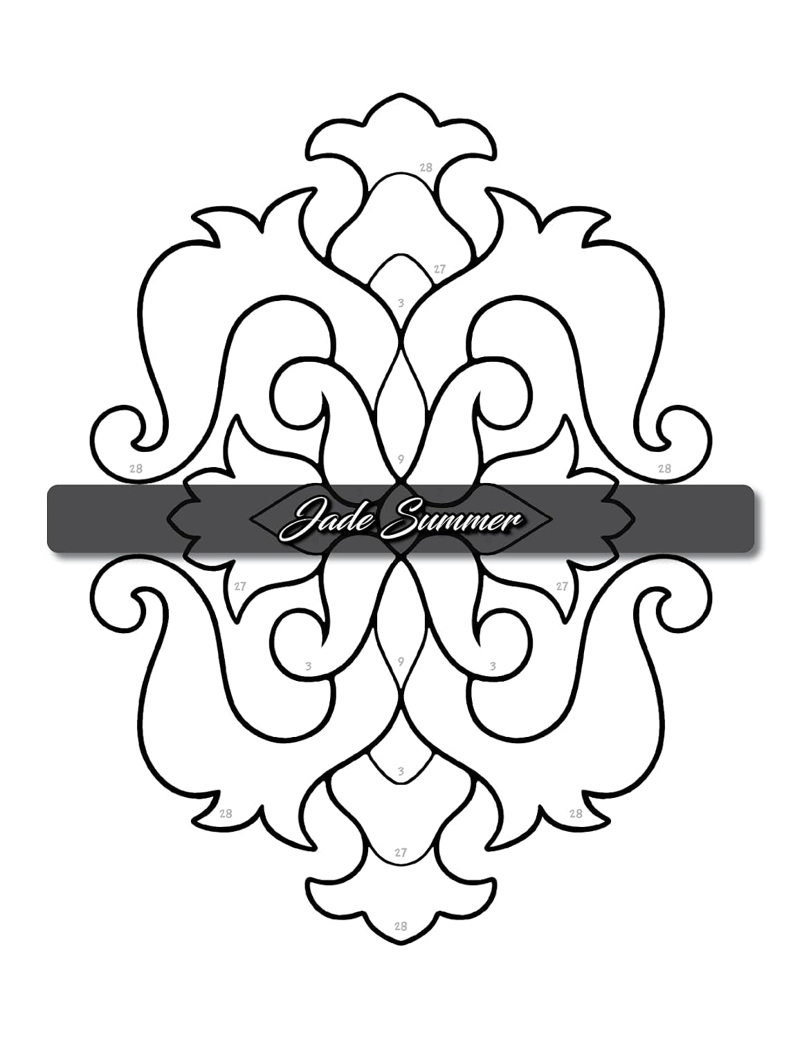 Simple Color by Number: a Coloring Book with Easy, Bold, and Large Print Designs for Adults, Teens, Seniors, and Beginners