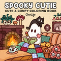 Spooky Cutie: Adorable Creepy Creatures Coloring Book for Cozy Relaxation