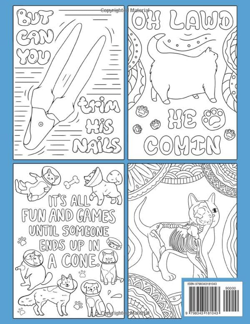 The Ultimate Vet Tech Adult Coloring Book