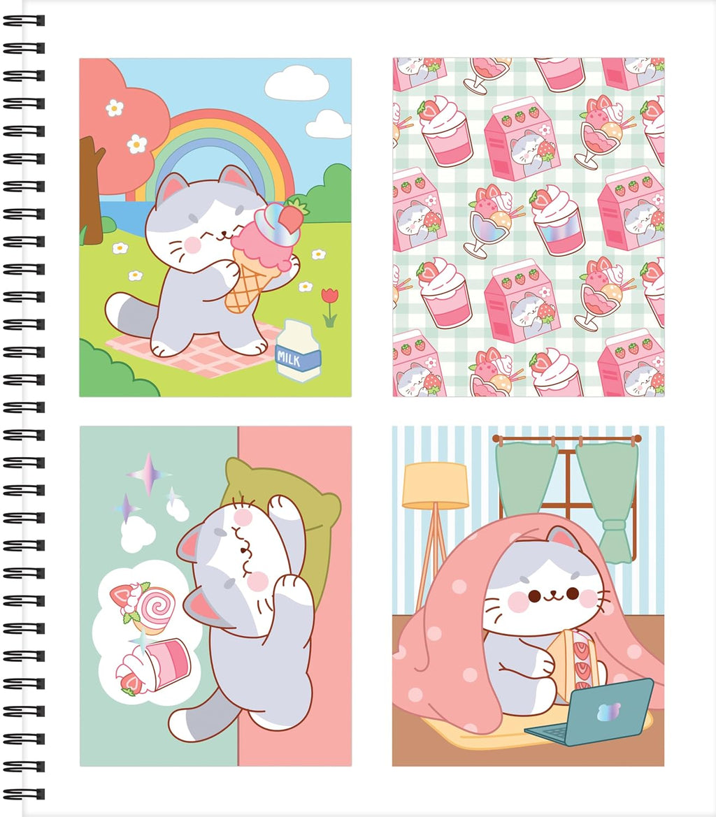 Brain Games - Sticker by Number: Cozy Cats: Includes a Foil Sticker Sheet to Complete Each Image!