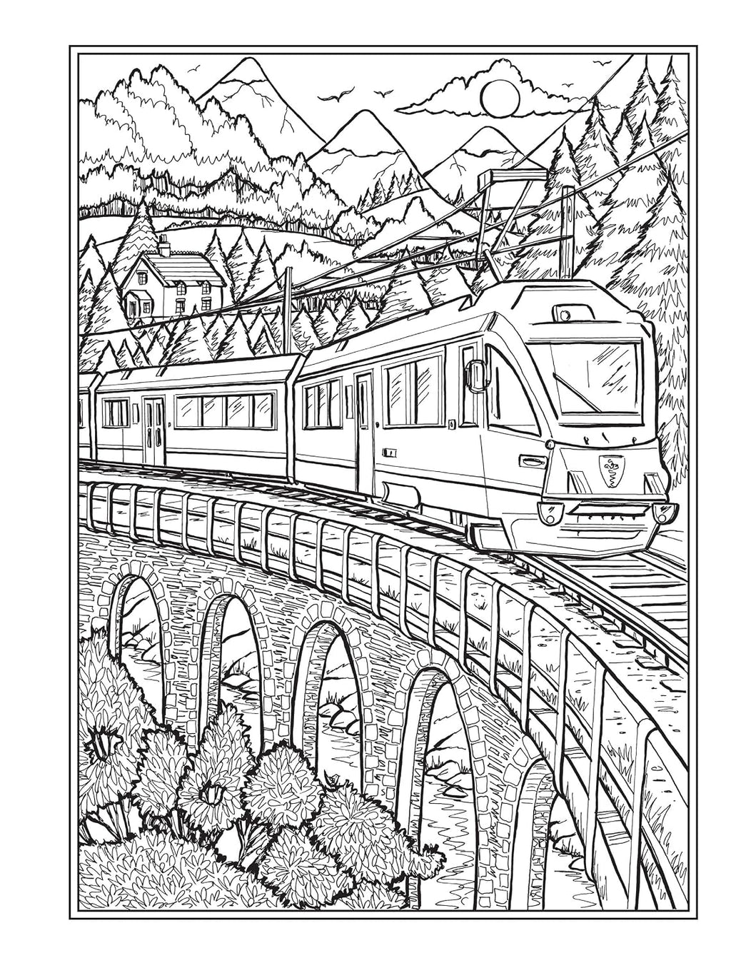 Creative Haven Wish You Were Here! Coloring Book (Adult Coloring Books: World & Travel)